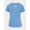 PitBull West Coast Dámské triko Denim Washed BEACHBREAK - modré - PWC_DTDWBCHBRK_BLUE (velikosti S)