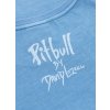 PitBull West Coast Dámské triko Denim Washed BEACHBREAK - modré - PWC_DTDWBCHBRK_BLUE (velikosti S)
