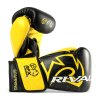 Boxerské rukavice RIVALRFX-Guerrero-V Sparring Gloves P4P Edition - modro/žluté - RFX_BlackYelow (velikosti 14 oz)