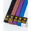 Pásek KINGZ Gold Label V2 Jiu Jitsu - fialový - KZB15_PRP (velikosti A2)