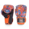 Boxerské rukavice TOP KING  TIGER KING - BLACK/ORANGE - TKBGWT-BK-OR (velikosti 10 oz)