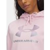 Dámská mikina UNDER ARMOUR  UA Rival Flc Shimmer   - růžová - 6003710-647 (velikosti S)