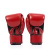 Fairtex Boxerské rukavice BGV1-BREATH - červené - BGV1_BREATH (velikosti 12 oz)