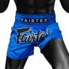 Thai šortky Fairtex BS1935 Sapphire - BS1935BLUE (velikosti L)