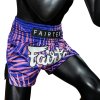 Thai šortky Fairtex BS1944 Enchanted Jungle - BS1944PURP (velikosti L)