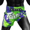 Thai šortky Fairtex BS1928 Street King - BS1928GRN (velikosti L)