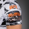 Rashguard VENUM UFC Zenith by Venum Authentic Fight Week Kr. rukáv - bílo/černý - VNMUFC-00431-108 (velikosti L)