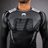 Rashguard VENUM Adrenaline Dl. rukávem - černo/stříbrný - VENUM-05174-109