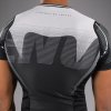 Rashguard VENUM Adrenaline Kr. rukáv - černo/stříbrný - VENUM-05176-109