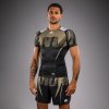 Rashguard VENUM Adrenaline Kr. rukáv - černo/sand - VENUM-05176-129
