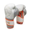 Boxerské rukavice RIVAL RS80V Impulse - White/Orange - RS80V_WHTORN (velikosti 12 oz)