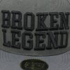 Broken Legend Kšiltovka snapback BL 252 - šedá - BL252_GREY