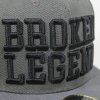 Broken Legend Kšiltovka snapback BL 252 - šedá - BL252_GREY