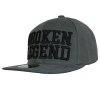 Broken Legend Kšiltovka snapback BL 252 - šedá - BL252_GREY
