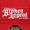 Broken Legend Baseballová čepice BL 255 - červená - BL254_RED