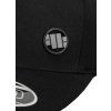PitBull West Coast Kšiltovka Snapback HOOK & LOOP 3D METAL LOGO - černá - PWC_KHOOK_BLK