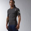 Pánské kompresní tričko Reebok QUIK - černé - AJ0828