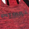 PitBull West Coast Dámský Top Tank PERFORMANCE PRO PLUS - červený - PWC_TTPF_RED