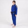 TATAMI Dámské kimono NOVA Absolute modré + bílý pás zdarma - abs-blu-F