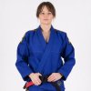 TATAMI Dámské kimono NOVA Absolute modré + bílý pás zdarma - abs-blu-F