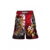 Extreme Hobby GRAPPLING Dětské šortky KILLERCARDS II - EH_DGSKIL_RED