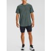 Pánské triko Under Armour UA Charged Cotton SS - modré - 1351570-424