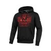 PitBull West Coast Pánská  mikina s kapucí SAN DIEGO IV - černá - PWC_KSDIEG20_BLK