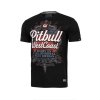 PitBull West Coast Triko Born In California San Diego - černé - PWC_BICSD_BLK