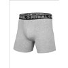 Boxerské Trenýrky Pitbull West Coast - šedé/černé/modré - PWC_BOXTREN_GREY