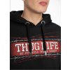 PitBull West Coast Pánská mikina KP Thug Life  - černá - PWC_PMTHLIFEKP_BLK