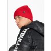 PitBull West Coast zimní čepice SMALL LOGO - červená - PWC_SMALLL_SRED