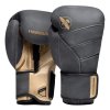 Boxerské rukavice HAYABUSA T3 LX - Obsidian / Gold - HB_LX_ObsidianGold