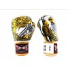 Boxerské rukavice TWINS FBGVL3-52 - bílo/zlatá - TWINS_FBGVL3_WHT