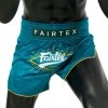 Thai šortky Fairtex BS1907 Focus - zelené - BS1907Green