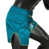 Thai šortky Fairtex BS1907 Focus - zelené - BS1907Green