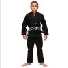 TATAMI Dětské kimono Elements Superlite Gi - černé - TAT_DETSESUPERGI_BLK