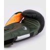 Boxerské rukavice VENUM ELITE - černo/stříbrné/khaki - VENUM-1392-604