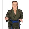 TATAMI Dámské kimono Elements Superlite Gi - zelené - TATAMI_ESUPERL_KHAKI