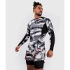 Rashguard VENUM Electron DL.rukáv 3.0 - šedo/červený - VENUM-04551-618