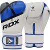 RDX Boxerské rukavice F7 Ego - bílo/modré - BGRF7GL_NEW_BLUE