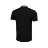 PitBull West Coast Polo Triko Pique Stripes Regular - černé - PWC_POLOPSREGUL_BLK