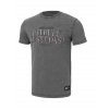 PitBull West Coast Triko Ace Of Spades 190 Denim Washed - šedé - PWC_PTAOSPADES_GREY