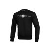 PitBull West Coast Pánská mikina KEEP ROLLING - černá - PWC_CREWKEEPROL_BLK