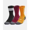 Under Armour UA Performance Tech 3er-Pack Crew-Socken – Rot – 1379515-625