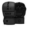 RDX MMA Rukavice Kara F6 - černo/černé - GSRF6MB_BLKBLK_NEW