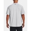 Pánské kompresní triko Under Armour UA Tech™ Fade - šedo/bílé - 1377053-014
