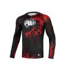 PitBull West Coast Rashguard Dl. rukáv Blood Dog II - černý - PWC_PRBOLLODDGIILS_BLK