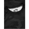 PitBull West Coast Rashguard Kr.rukáv Net Camo II - černý - PWC_PRNETCAMOII_BLK
