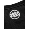 PitBull West Coast Rashguard Kr.rukáv Net Camo Hilltop II - černý - PWC_PRNETCAMOHLTII_BLK
