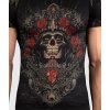 Rashguard VENUM Santa Muerte 5.0 Kr. rukáv - černo/zlatý - VENUM-05333-603